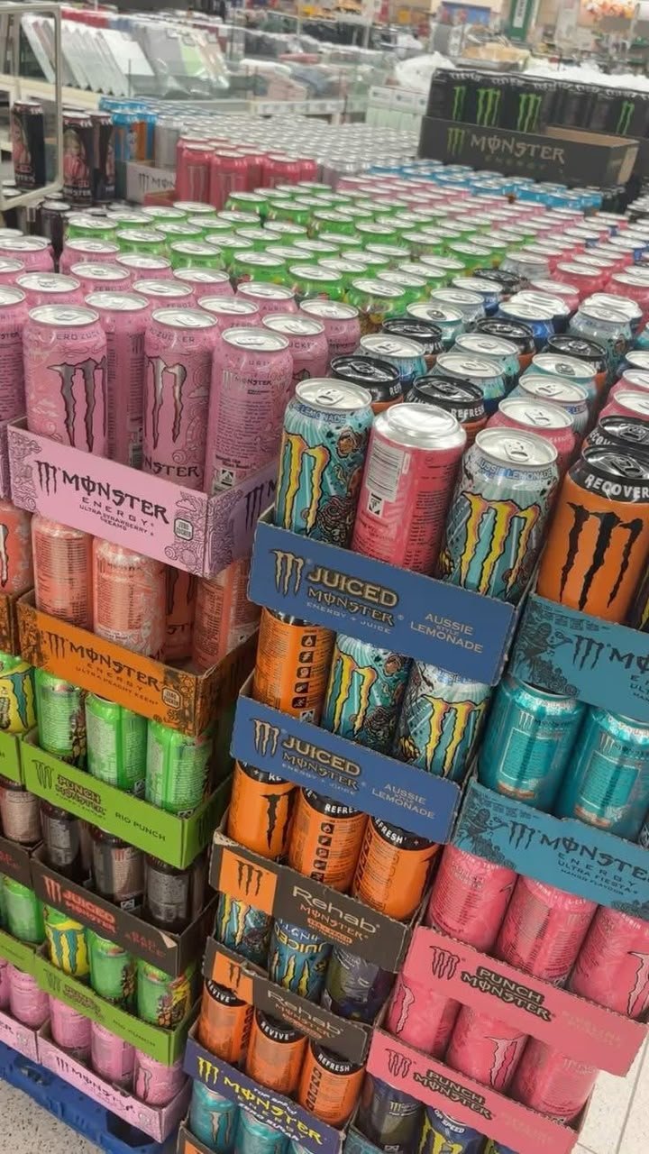 Monster Energy Drink Pallet (1,728–2,880 Cans)