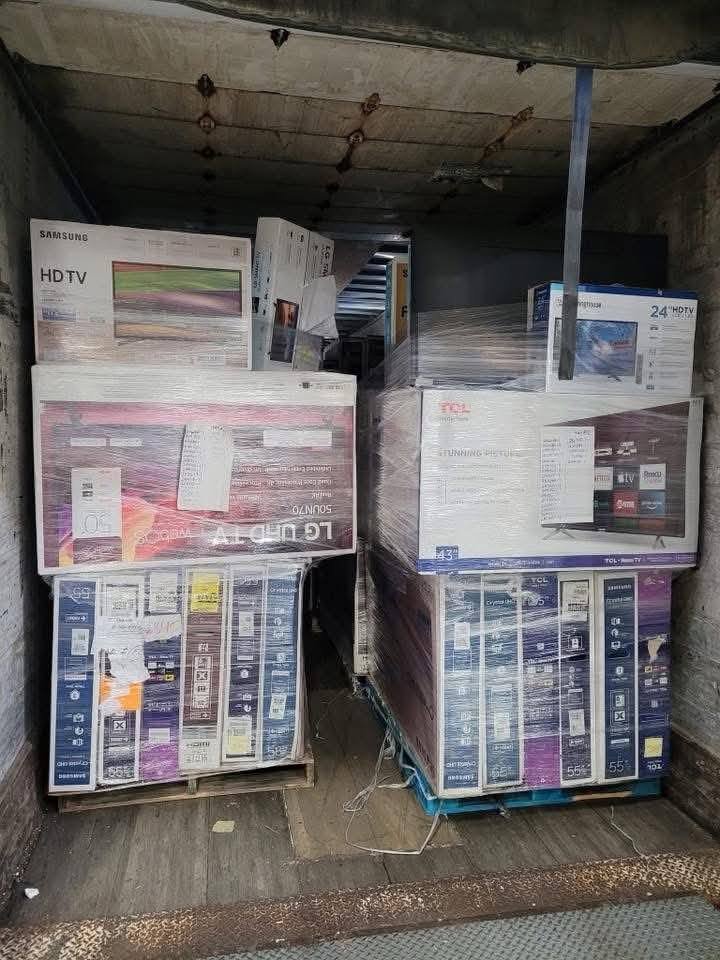 50-85 Inch TV Pallet (High Value Electronics Load)
