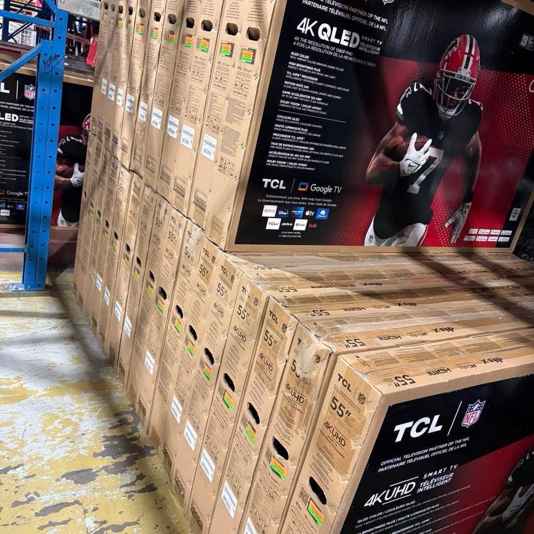 50-85 Inch TV Pallet (High Value Electronics Load)